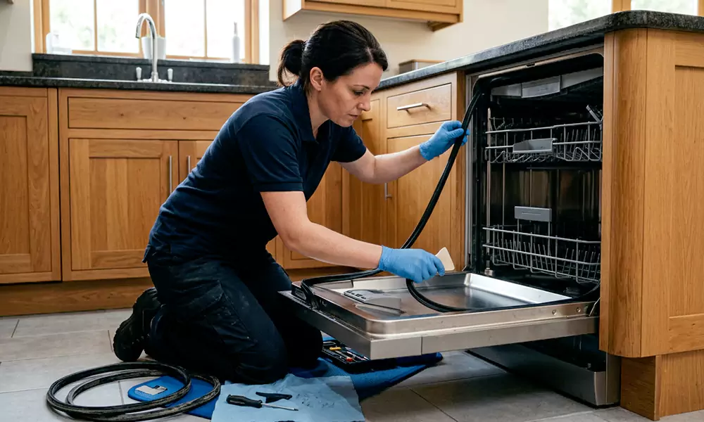 Dishwasher Door Gasket Replacement in Somerville, MA