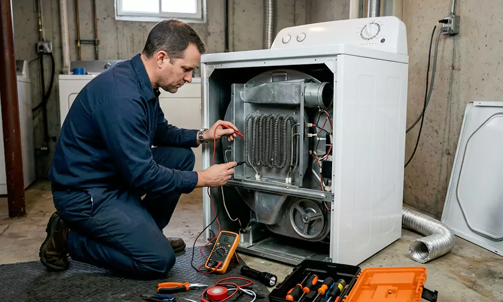 Dryer Not Heating Repair in Somerville, MA