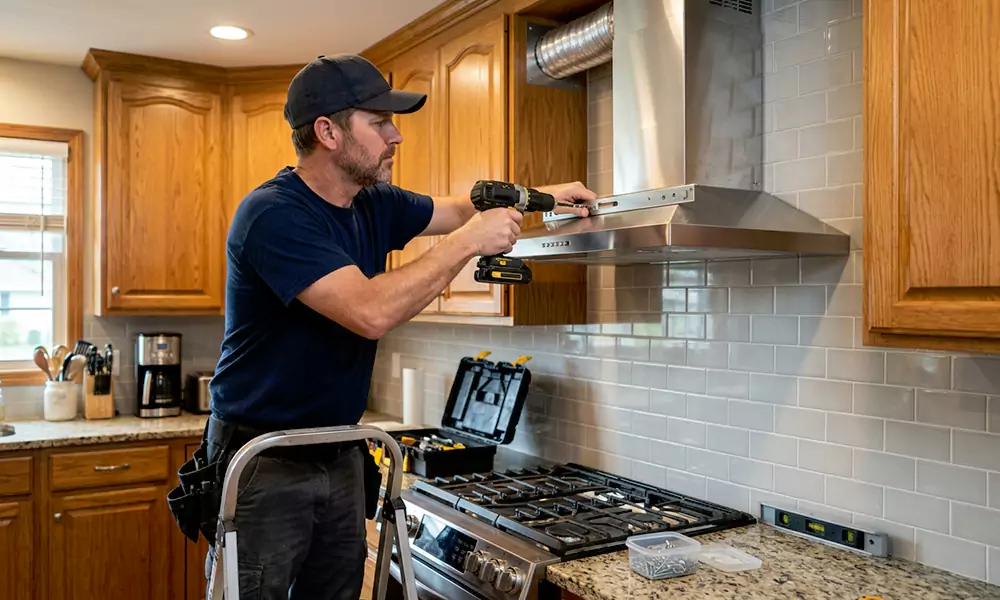Range Hood Installation in Somerville, MA