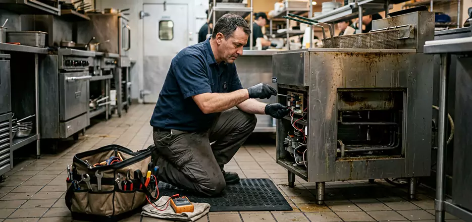 Industrial Fryer Thermostat Repair in Somerville