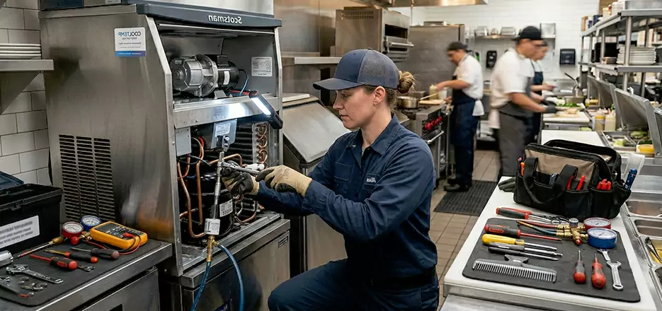 Industrial Ice Machine Maintenance in Somerville