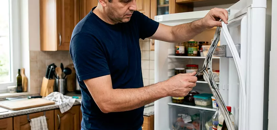 Replace Worn Refrigerator Seal in Somerville