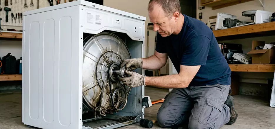 Washer Tub Bearing Replacement in Somerville
