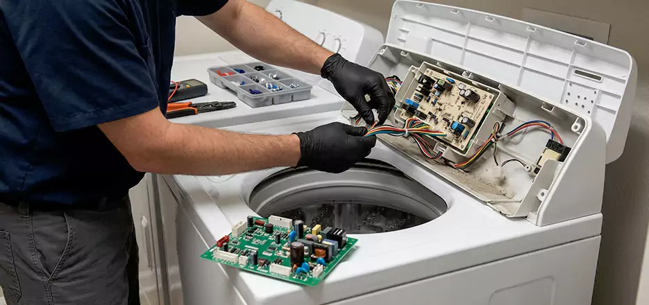 Washer Control Panel Board Replacement in Somerville
